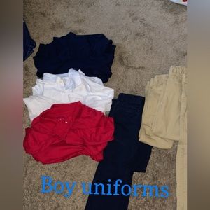 Boy uniforms bundle - size 5/6